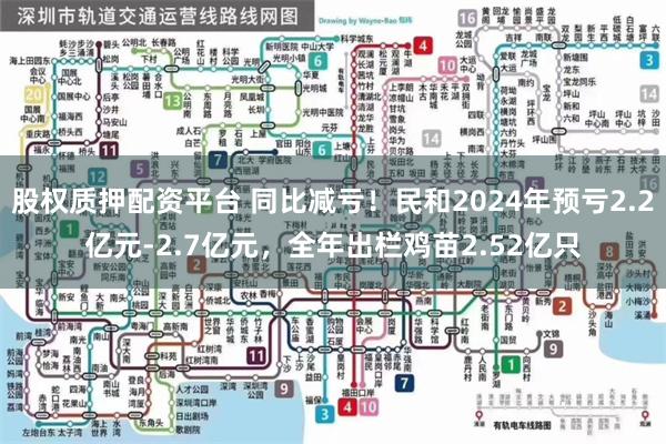 股权质押配资平台 同比减亏！民和2024年预亏2.2亿元-2.7亿元，全年出栏鸡苗2.52亿只